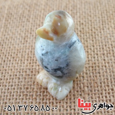 سنگ عقیق مدل پنگوئن _کد:14612