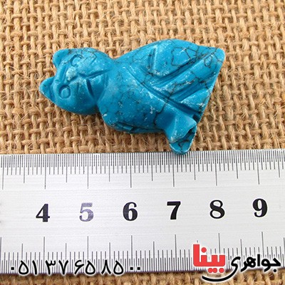 سنگ فیروزه هیمالیا قدیمی تراش گربه _کد:14663 سنگ فیروزه هیمالیا قدیمی تراش گربه _کد:14663