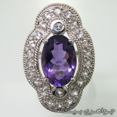 انگشتر آمتیست اشرافی (خاص)