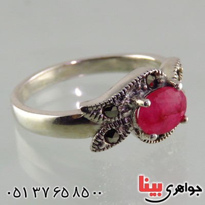 انگشتر یاقوت سرخ زنانه خوشرنگ _کد:14888 انگشتر یاقوت سرخ زنانه خوشرنگ _کد:14888