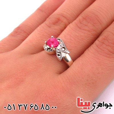 انگشتر یاقوت سرخ زنانه خوشرنگ _کد:14888 انگشتر یاقوت سرخ زنانه خوشرنگ _کد:14888