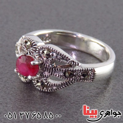 انگشتر یاقوت سرخ زنانه خوشرنگ _کد:14889 انگشتر یاقوت سرخ زنانه خوشرنگ _کد:14889