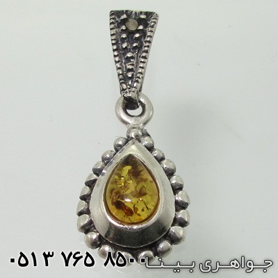 گردنبند کهربا اشک