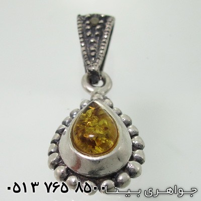 گردنبند کهربا اشک
