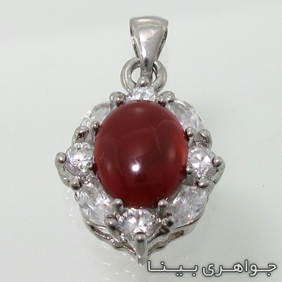 متفرقه عقیق با نگین اتمی