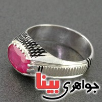 انگشتر یاقوت سرخ مردانه زلال عالی انگشتر یاقوت سرخ مردانه زلال عالی