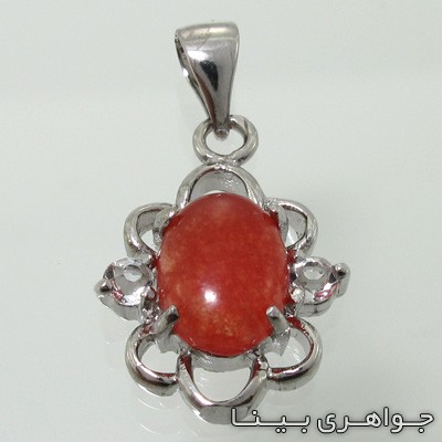 متفرقه عقیق طرح گل