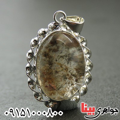 گردنبند در منظره ای زنانه طرح طبیعت _کد:15266