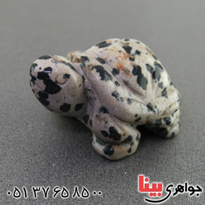 سنگ عقیق خزه ای  تراش لاک پشت _کد:15280