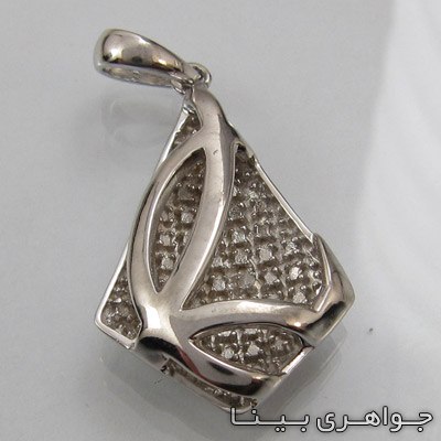گردنبند نقره مخروطی