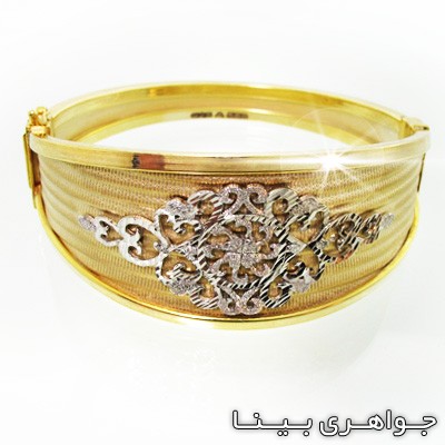 النگو دستبندی گل