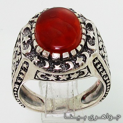 انگشتر عقیق یمنی سلطنتی