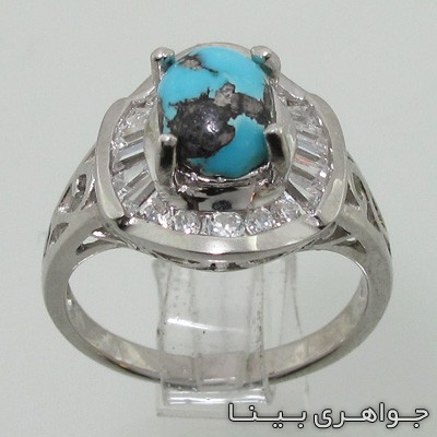انگشتر فیروزه نیشابوری باگت