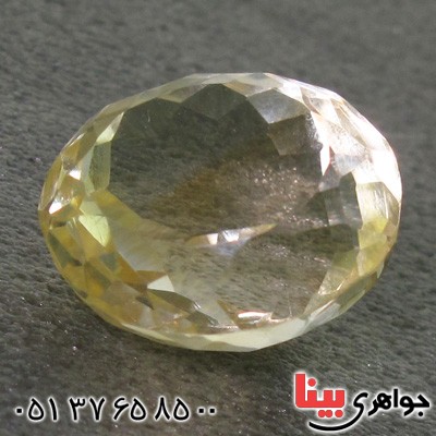نگین انگشتر سیترین لیمویی درشت _کد:15567