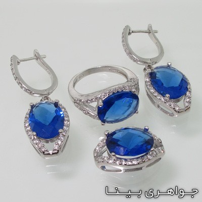 سرویس یاقوت کبود سنتاتیک بیضی