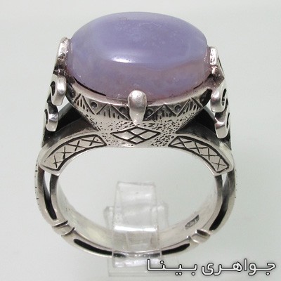 انگشتر عقیق یمنی کبود تشریفات