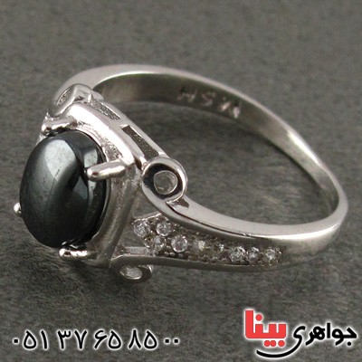 انگشتر حدید هفت جلاله رودیوم زنانه زیبا _کد:15754 انگشتر حدید هفت جلاله رودیوم زنانه زیبا _کد:15754