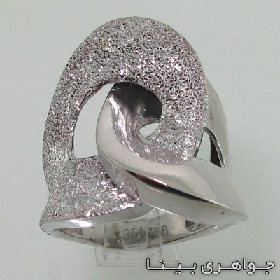 انگشتر طرح طلا دو حلقه