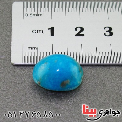 نگین انگشتر فیروزه کرمانی خوشرنگ _کد:15943
