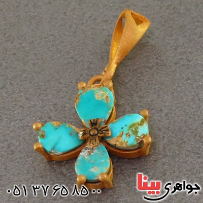گردنبند فیروزه نیشابوری زنانه عالی زیرخاکی _کد:15966