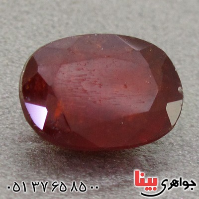 نگین انگشتر یاقوت گارنت درشت عالی _کد:15995