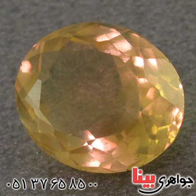نگین انگشتر سیترین بسیار عالی _کد:15998