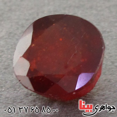 نگین انگشتر یاقوت گارنت خوش تراش _کد:16122