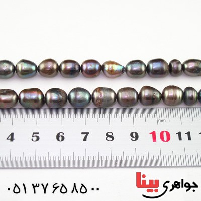 تسبیح مروارید کبود 33 دانه ای اصل _کد:16159
