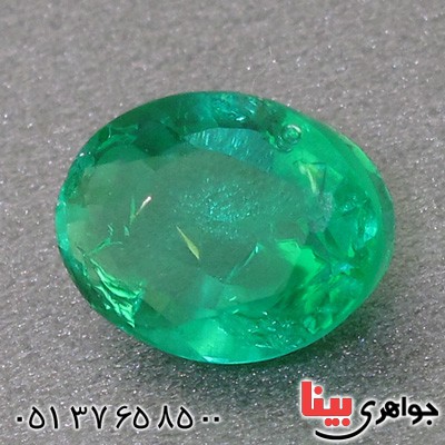 نگین انگشتر زمرد عالی زلال _کد:16387