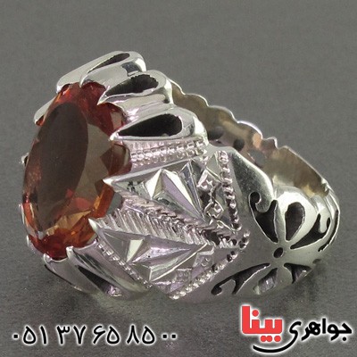 انگشتر الکساندریت درشت مردانه بسیار عالی _کد:2418