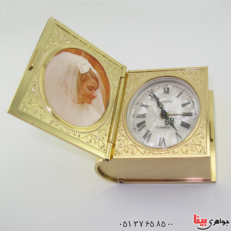 ساعت صدف بسیار عالی عتیقه آلمانی _کد:2427
