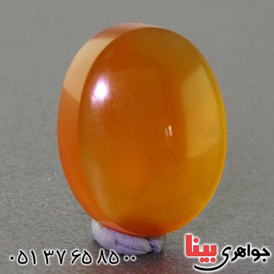 نگین انگشتر عقیق یمنی بسیار عالی و ابری _کد:16421