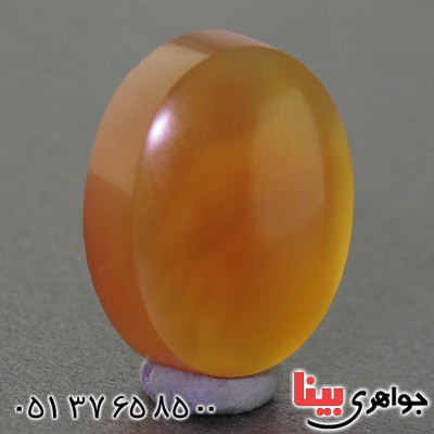 نگین انگشتر عقیق یمنی بسیار عالی و ابری _کد:16435