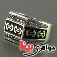 انگشتر حدید مارکازیت اسپرت مردانه _کد:16438