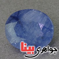 نگین انگشتر یاقوت کبود عالی خوشرنگ _کد:16444