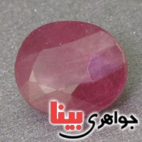 نگین انگشتر یاقوت سرخ بسیار عالی و خوشرنگ _کد:2446