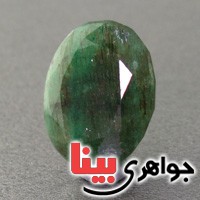 نگین انگشتر زمرد درشت بسیار زیبا با تراش ترکیبی _کد:16535