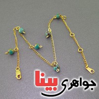 دستبند فیروزه نیشابوری زنانه _کد:16537
