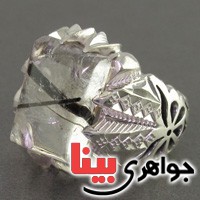 انگشتر دُر مویی درشت مردانه بسیار عالی خاص _کد:2458