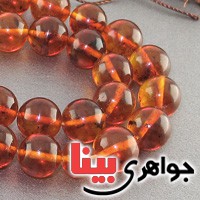 تسبیح کهربا لهستانی ۳۳ دانه ای درجه یک بسیار عالی _کد:2460