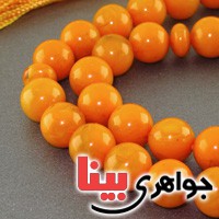 تسبیح کهربا پودری 33 دانه ای عالی خوشرنگ _کد:16552