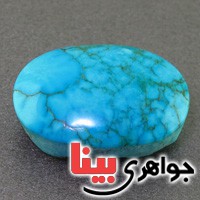 نگین انگشتر فیروزه خوشرنگ و خوش نقش درشت _کد:16568