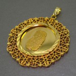 گردنبند زنانه طرح اونس
