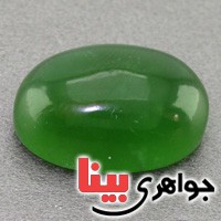 نگین انگشتر یشم بسیار عالی خوشرنگ _کد:16590