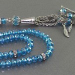 تسبیح کریستال عالی 101 دانه ای طرح سوارسکی