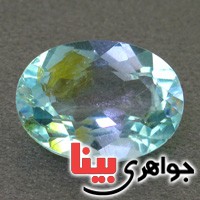 نگین انگشتر توپاز خوشرنگ و شفاف _کد:16612