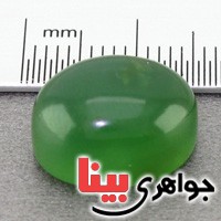 نگین انگشتر یشم خوشرنگ بسیار عالی _کد:16619