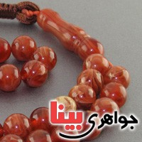 تسبیح کهربا لهستانی ۳۳ دانه ای درجه یک بسیار عالی _کد:2473