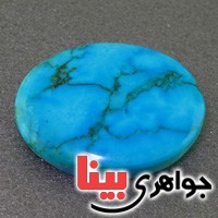 نگین انگشتر فیروزه خوشرنگ و خوش نقش درشت _کد:16653