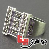 انگشتر حدید مارکازیتی اسپرت مردانه _کد:16655